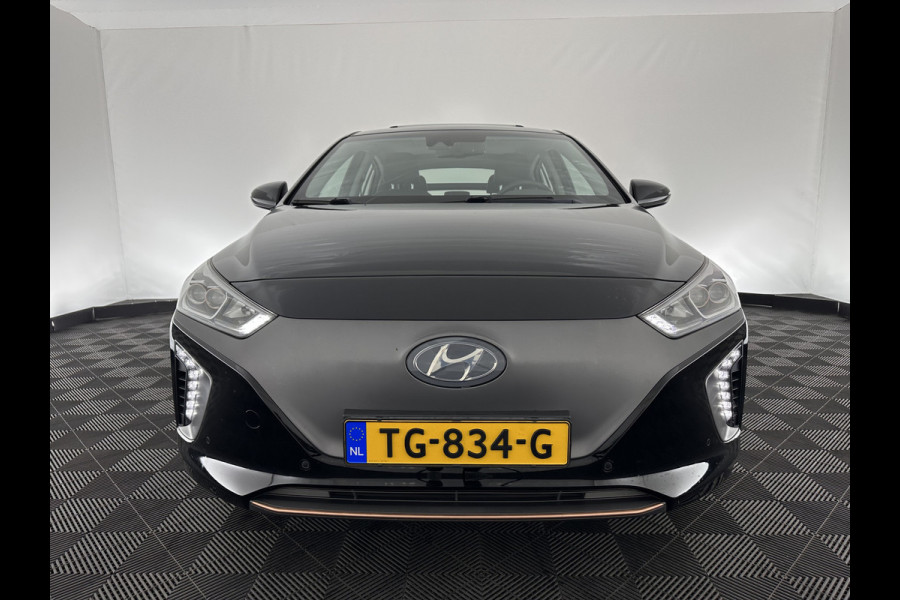 Hyundai IONIQ Premium EV (SOH-100%) (INCL-BTW) *PANO | FULL-LEATHER | INFINITY-AUDIO | FULL-LED | KEYLESS | NAVI-FULLMAP |  ADAPTIVE-CRUISE |  DAB | CAMERA | MEMORY-PACK | DIGI-COCKPIT | CCS-FASTLOADER | LANE-ASSIST...