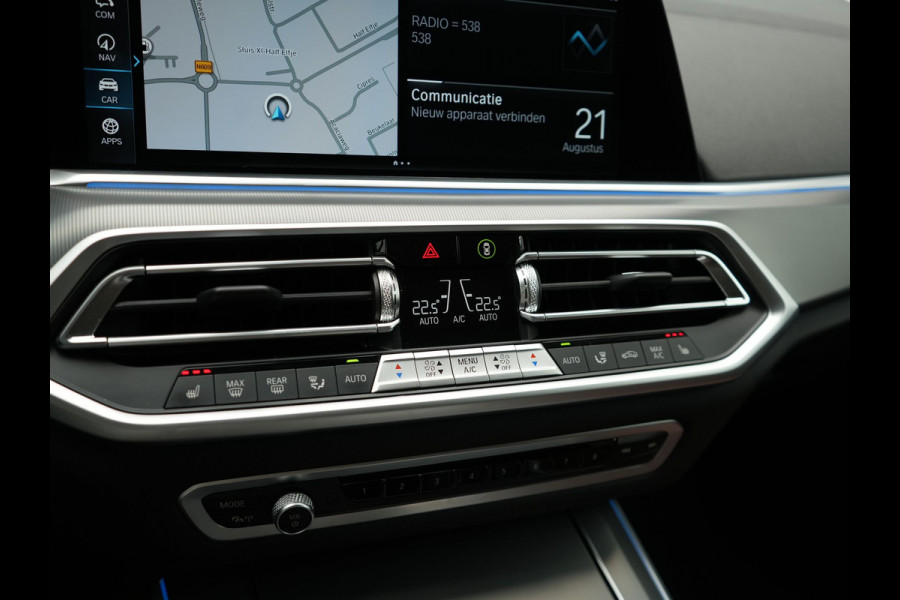 BMW X5 xDrive45e High Executive Plug In Hybrid 395pk Dealer O.H PHEV | Trekhaak Af Fabriek | Panodak | Head Up | Lederen Sportstoelen Memory & Verwarmd | Apple Carplay | Blis | Sfeerverlichting | Navigatie | Virtual | DAB |
