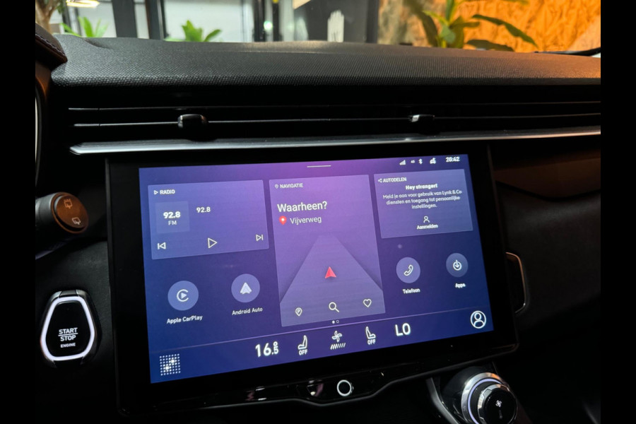 Lynk & Co 01 Garantie Memory Pano Camera StoelVW Elek Achterklep Carplay Blindspot ACC Clima Navi Led Dab Rijklaar