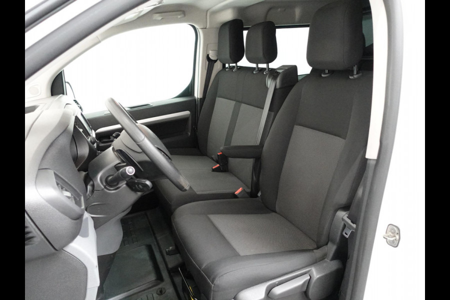 Peugeot Expert Long Dubbele Cabine Asphalt L3 2.0 HDi 120pk Aut. Airco Navi Carplay Cruise Control Trekhaak Imperiaal Lang Luxe Dubbele Cabine