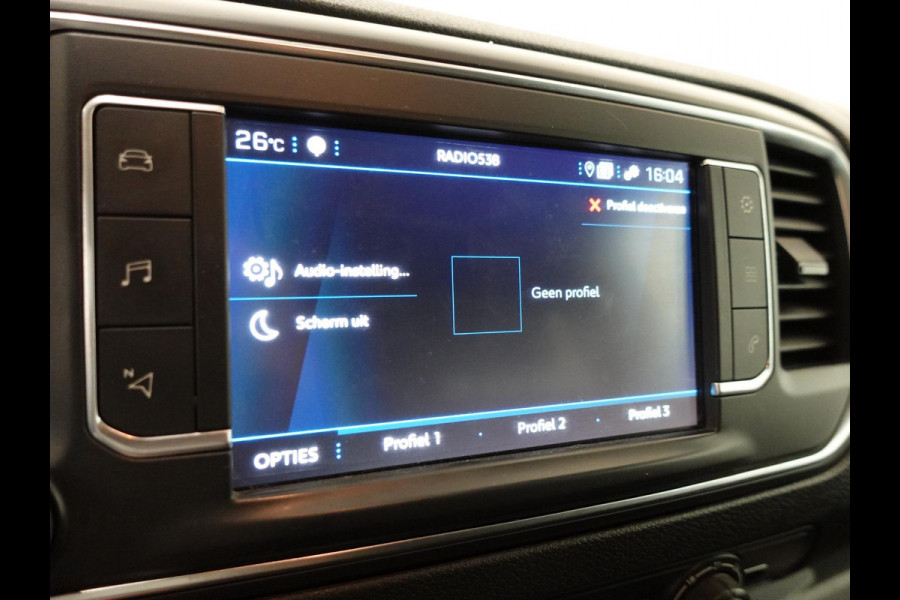 Peugeot Expert Long Dubbele Cabine Asphalt L3 2.0 HDi 120pk Aut. Airco Navi Carplay Cruise Control Trekhaak Imperiaal Lang Luxe Dubbele Cabine