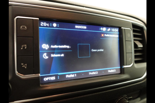 Peugeot Expert Long Dubbele Cabine Asphalt L3 2.0 HDi 120pk Aut. Airco Navi Carplay Cruise Control Trekhaak Imperiaal Lang Luxe Dubbele Cabine