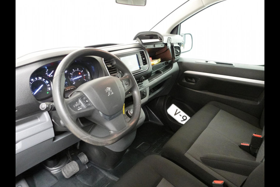 Peugeot Expert Long Dubbele Cabine Asphalt L3 2.0 HDi 120pk Aut. Airco Navi Carplay Cruise Control Trekhaak Imperiaal Lang Luxe Dubbele Cabine