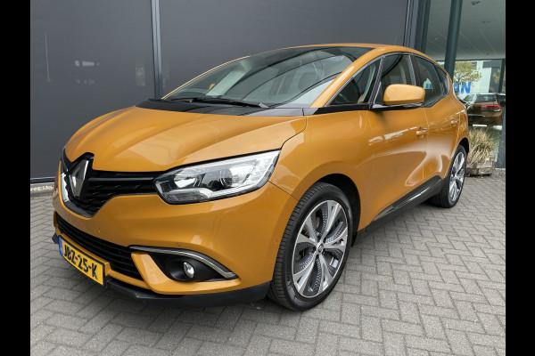 Renault Scénic 1.2 TCe Intens Airco - Cruise control - Parkeersensoren voor en achter - Navigatiesysteem - Lederen/stof bekleding - Mistlampen voor - Stuur multifunctioneel
