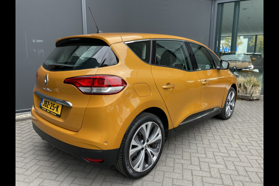 Renault Scénic 1.2 TCe Intens Airco - Cruise control - Parkeersensoren voor en achter - Navigatiesysteem - Lederen/stof bekleding - Mistlampen voor - Stuur multifunctioneel