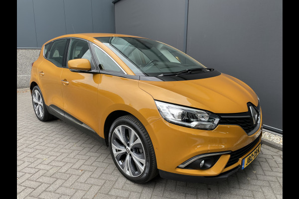Renault Scénic 1.2 TCe Intens Airco - Cruise control - Parkeersensoren voor en achter - Navigatiesysteem - Lederen/stof bekleding - Mistlampen voor - Stuur multifunctioneel
