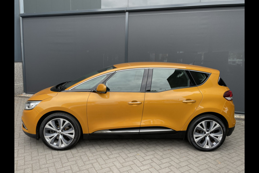 Renault Scénic 1.2 TCe Intens Airco - Cruise control - Parkeersensoren voor en achter - Navigatiesysteem - Lederen/stof bekleding - Mistlampen voor - Stuur multifunctioneel