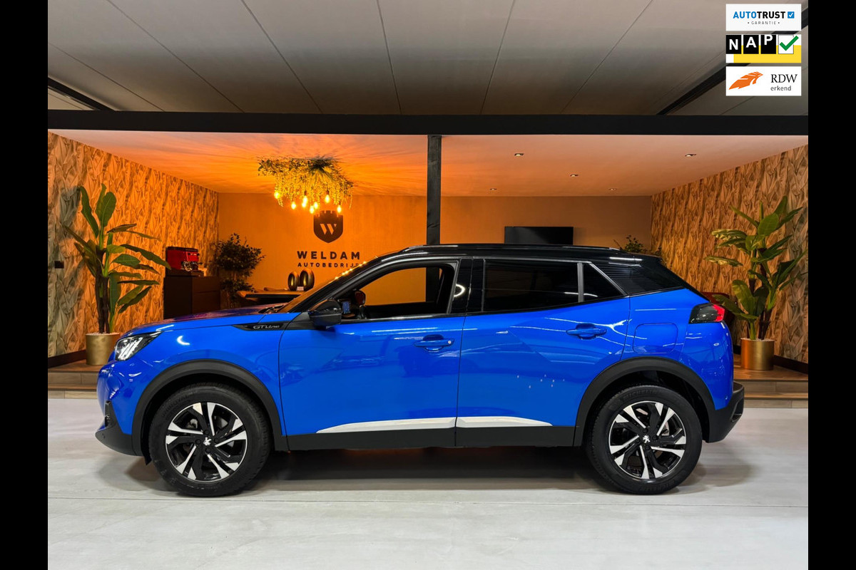 Peugeot 2008 1.2 PureTech GT-Line Garantie Trekhaak CarPlay 360 Camera Blindspot Sfeer Cruise Lane Led Dab Navi Clima Rijklaar Peugeot 2008 1.2 PureTech GT-Line Garantie Trekhaak CarPlay 360 Camera Blindspot Sfeer Cruise Lane Led Dab Navi Clima Rijklaar