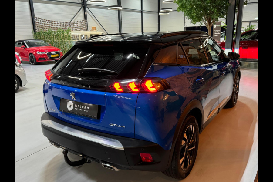 Peugeot 2008 1.2 PureTech GT-Line Garantie Trekhaak CarPlay 360 Camera Blindspot Sfeer Cruise Lane Led Dab Navi Clima Rijklaar