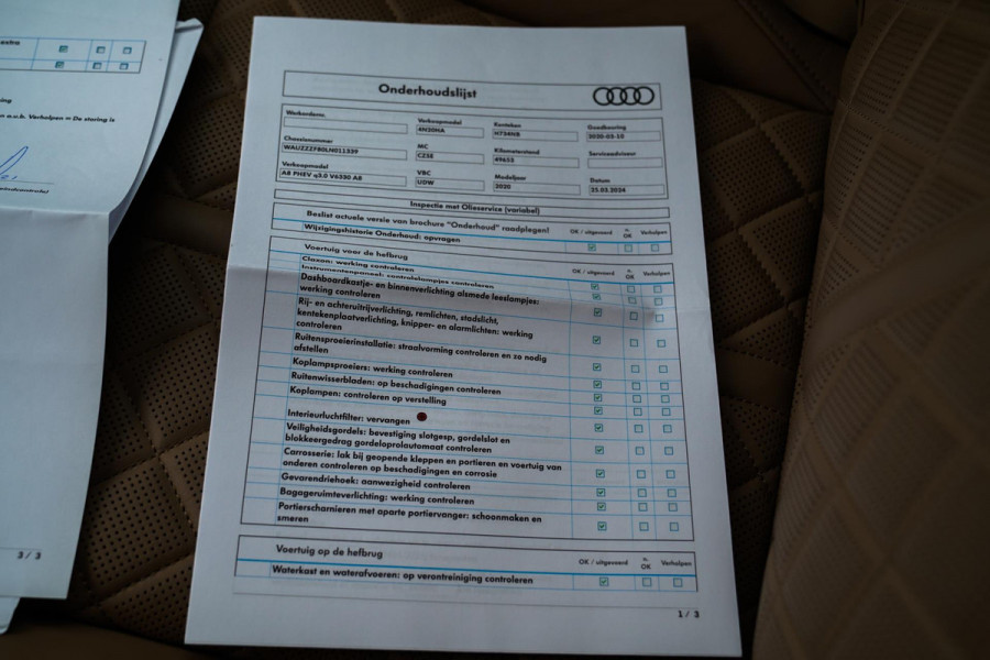 Audi A8 60 TFSI e quattro Pro Line Plus | Massage | Achterbank elektrische verstelbaar | Stoelverkoeling
