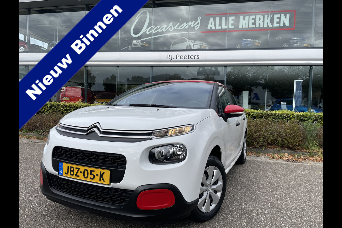 Citroën C3 1.2 PureTech S&S Live Airco - Cruise control - Rijstrooksensor -