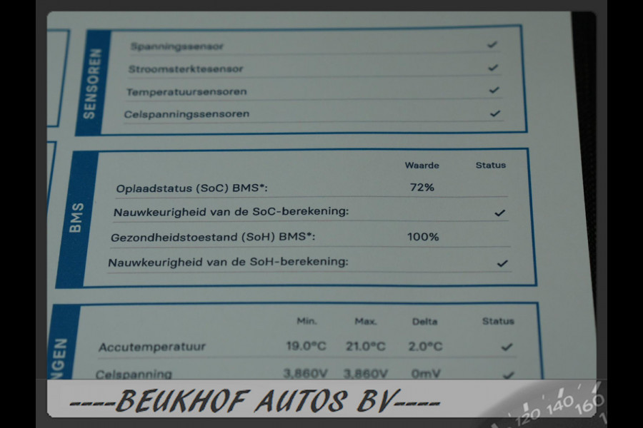 Hyundai Kona EV Comfort 64 kWh Navigatie Cruise Cam Soh 100%