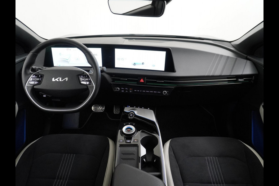 Kia Ev6 GT-Line 77.4 kWh VAN: 41.900,- VOOR 37.877,- UW HERFSTVOORDEEL: 4.023,- | FABRIEKSGARANTIE T/M 10-2030 OF 150.000KM | 1e EIG. | DEALER ONDERHOUDEN | TOPSTAAT