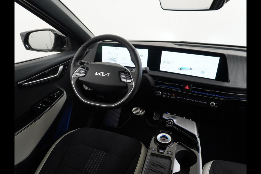 Kia Ev6 GT-Line 77.4 kWh VAN: 41.900,- VOOR 37.877,- UW HERFSTVOORDEEL: 4.023,- | FABRIEKSGARANTIE T/M 10-2030 OF 150.000KM | 1e EIG. | DEALER ONDERHOUDEN | TOPSTAAT
