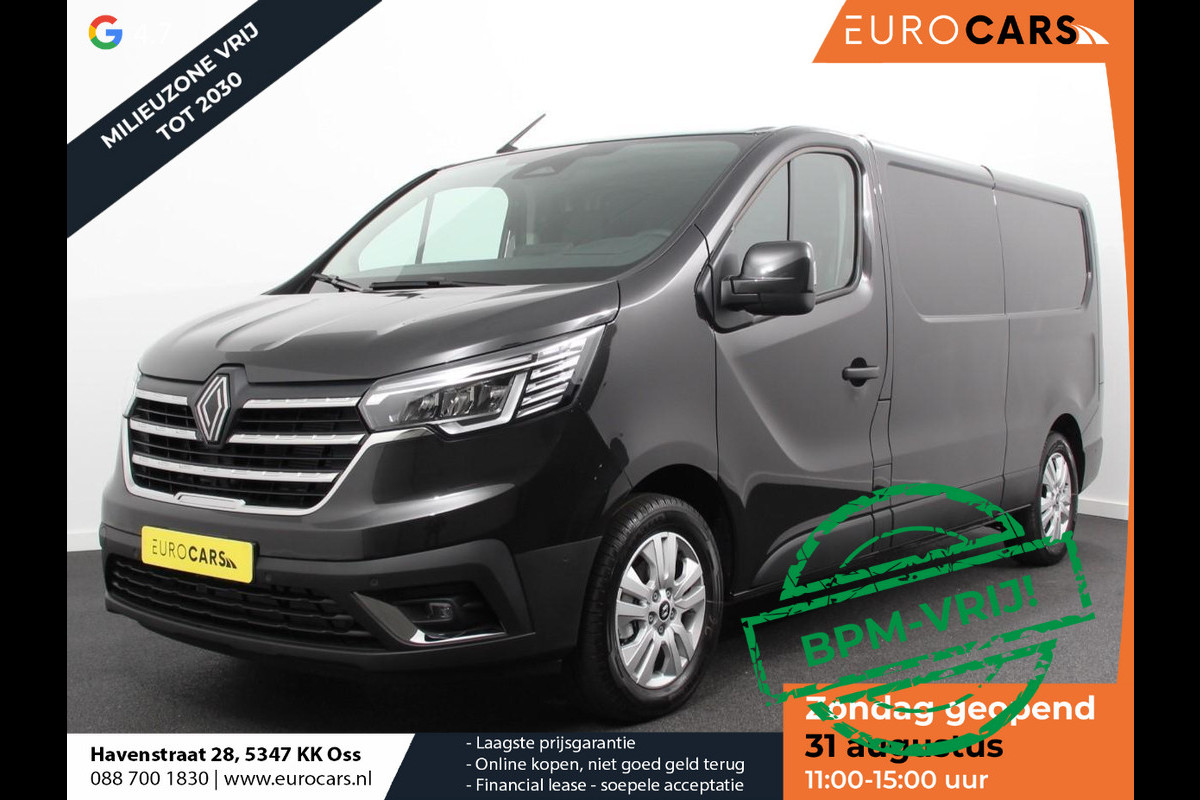 Renault Trafic 2.0 Blue dCi 150 EDC T30 L2H1 Advance Navigatie Airco Lichtmetalen velgen Betimmering Trekhaak Camera Parkeer sensoren Dab