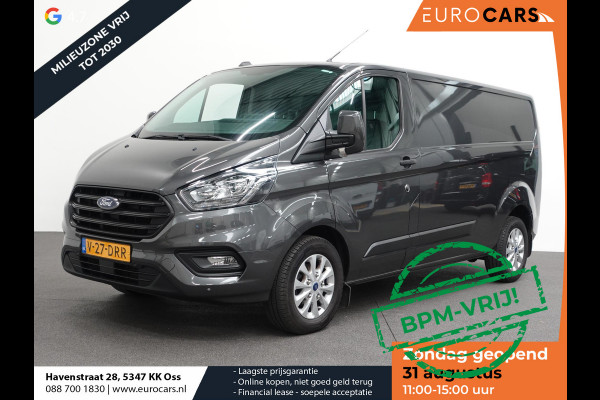 Ford Transit Custom 300 2.0 TDCI 130pk L2H1 Trend Automaat Airco Navigatie Cruisecontrol Camera Parkeersensoren Trekhaak Betimmering