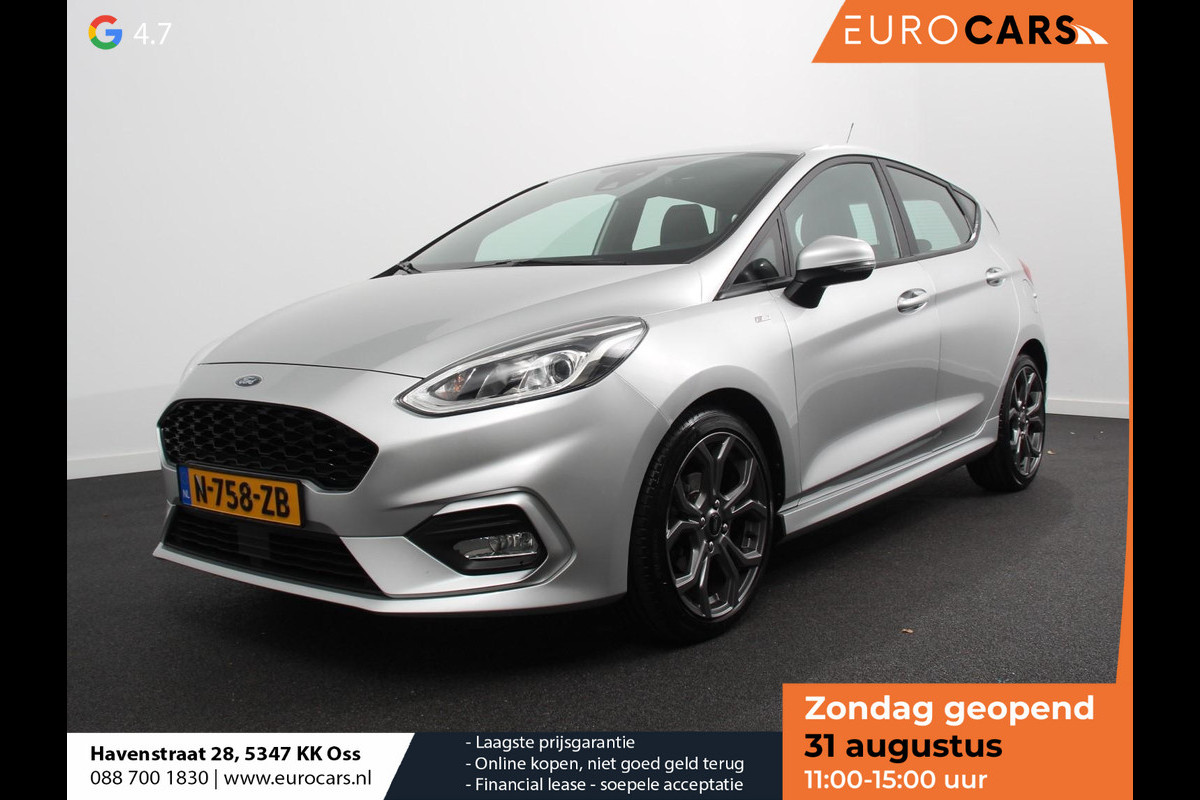 Ford Fiesta 1.0 140pk EcoBoost ST-Line | Navigatie Climate control Full Led Parkeer sensoren Lichtmetalen velgen Cruise Control Bluetooth