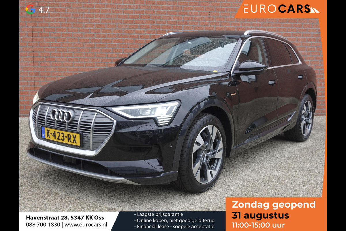 Audi e-tron 55 Advanced Quattro Navigatie Leder LED Matrix Tour Package Camera DAB+ Electrisch bedienbare achterklep