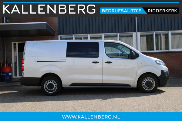Citroën Jumpy 2.0 BlueHDI 122PK Business L3H1 DC / 5 pers / Dubbel cabine / Trekhaak / Navi