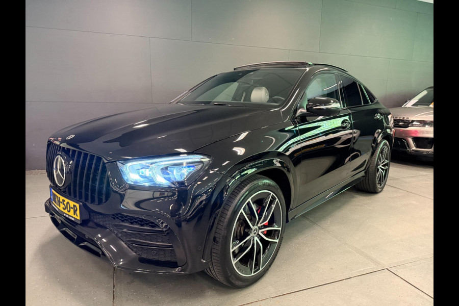 Mercedes-Benz GLE Coupé 350 e 4MATIC AMG 22'' PANO/LEDER/STOEL-M/H-UP/BURMESTER/LUCHTVERING/DAB/CARPLAY/SFEERVERL///