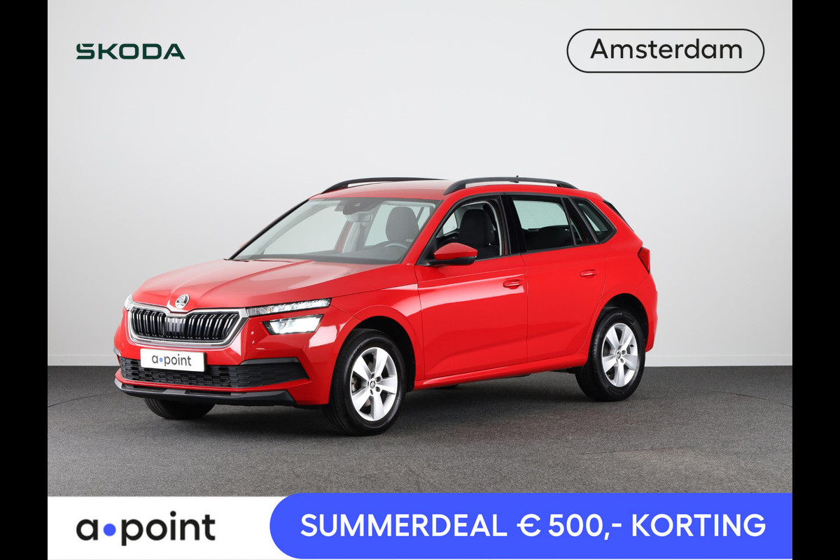 Škoda Kamiq 1.0 TSI Ambition 110 pk | Navigatie via App | Parkeersensoren achter | Autom. airco | Cruise control | LED koplampen | Škoda Kamiq 1.0 TSI Ambition 110 pk | Navigatie via App | Parkeersensoren achter | Autom. airco | Cruise control | LED koplampen |