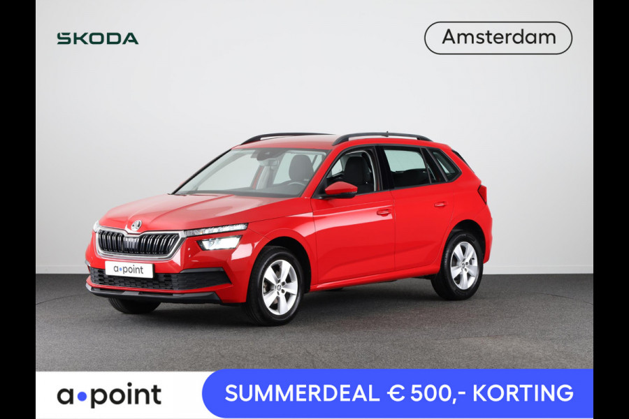 Škoda Kamiq 1.0 TSI Ambition 110 pk | Navigatie via App | Parkeersensoren achter | Autom. airco | Cruise control | LED koplampen |