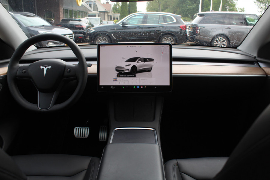 Tesla Model Y Long Range AWD 75 kWh / SoH 91.9% / Autopilot / Panoramadak / Camera / 20'' / Keyless / Leder / Dodehoek / Navigatie / Stoelverwarming