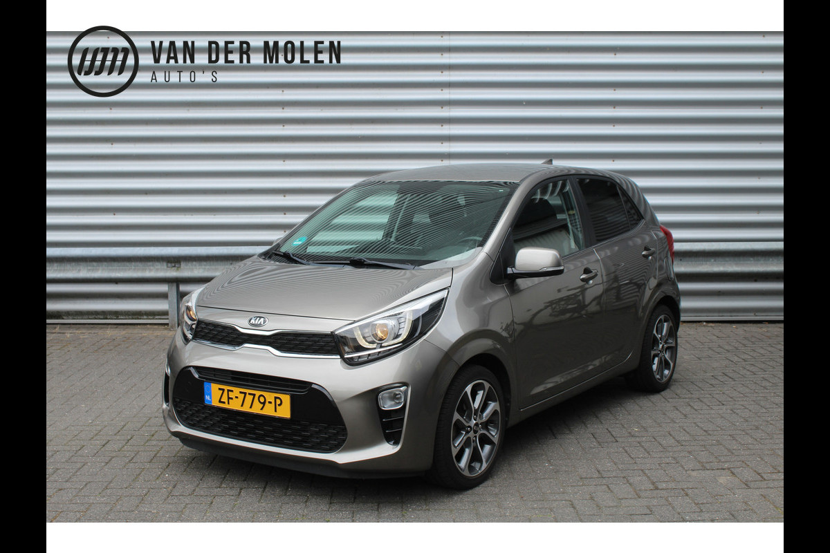 Kia Picanto 1.0 CVVT 67pk Design Edition NL-Auto Clima Cruise Navi Camera Leder 16"LMV 1e Eigenaar Kia Picanto 1.0 CVVT 67pk Design Edition NL-Auto Clima Cruise Navi Camera Leder 16"LMV 1e Eigenaar