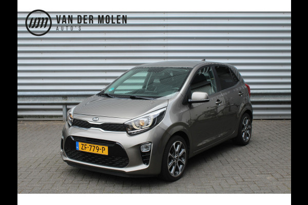 Kia Picanto 1.0 CVVT 67pk Design Edition NL-Auto Clima Cruise Navi Camera Leder 16"LMV 1e Eigenaar