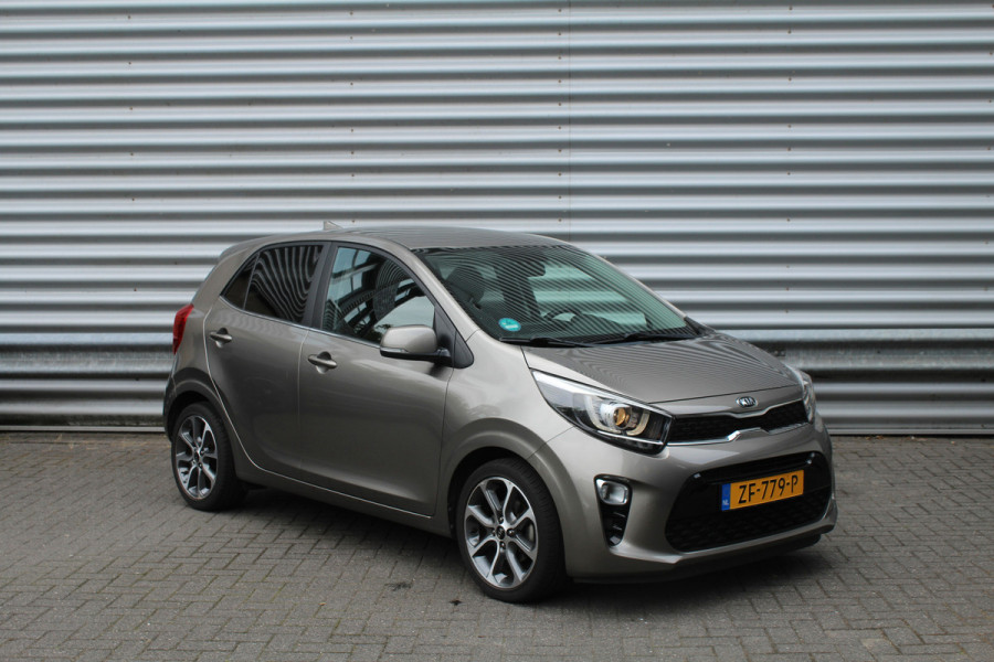Kia Picanto 1.0 CVVT 67pk Design Edition NL-Auto Clima Cruise Navi Camera Leder 16"LMV 1e Eigenaar