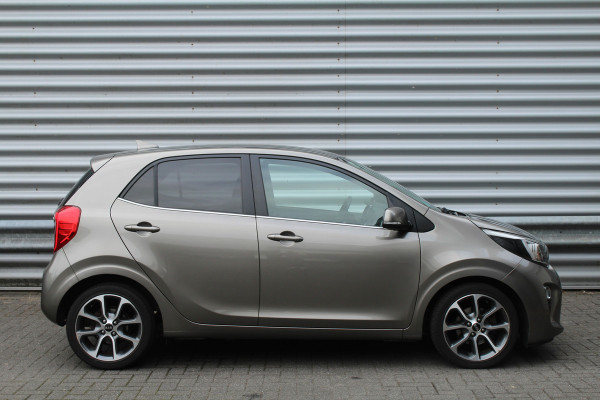 Kia Picanto 1.0 CVVT 67pk Design Edition NL-Auto Clima Cruise Navi Camera Leder 16"LMV 1e Eigenaar