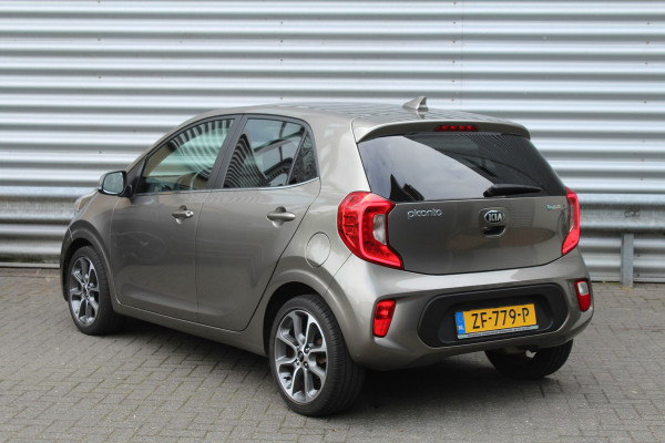 Kia Picanto 1.0 CVVT 67pk Design Edition NL-Auto Clima Cruise Navi Camera Leder 16"LMV 1e Eigenaar