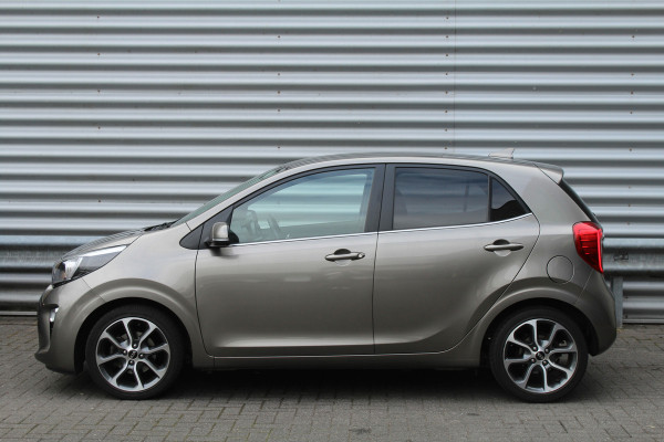 Kia Picanto 1.0 CVVT 67pk Design Edition NL-Auto Clima Cruise Navi Camera Leder 16"LMV 1e Eigenaar