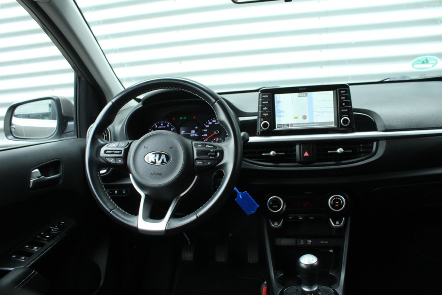 Kia Picanto 1.0 CVVT 67pk Design Edition NL-Auto Clima Cruise Navi Camera Leder 16"LMV 1e Eigenaar