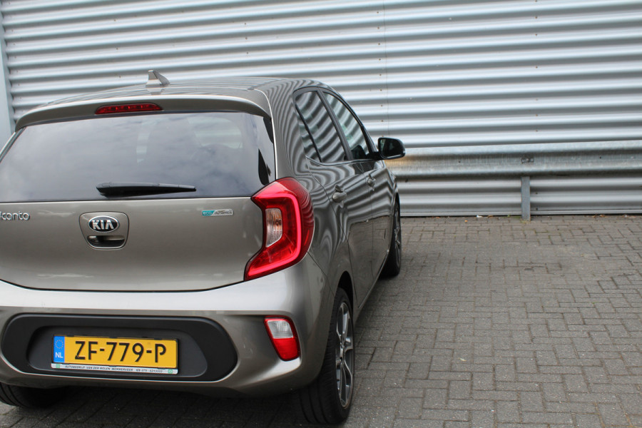 Kia Picanto 1.0 CVVT 67pk Design Edition NL-Auto Clima Cruise Navi Camera Leder 16"LMV 1e Eigenaar