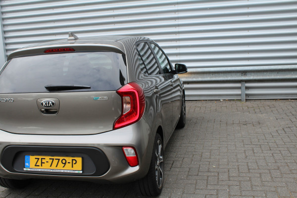 Kia Picanto 1.0 CVVT 67pk Design Edition NL-Auto Clima Cruise Navi Camera Leder 16"LMV 1e Eigenaar