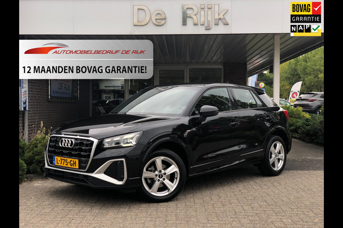 Audi Q2 35 TFSI S Edition | S-Line | Virt. Cockp., Navi, Camera, Carplay/Android, Cruise, Climate, Afn. Trekh. | Dealeronderhouden