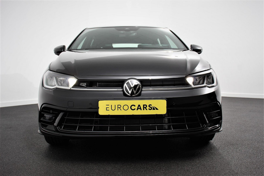 Volkswagen Polo 1.0 TSI DSG R-Line Demo! | Panorama dak Navigatie App Connect Climate Control DAB | LED Parkeer sensoren Camera Cruise control adaptive  Lichtmetalen velgen