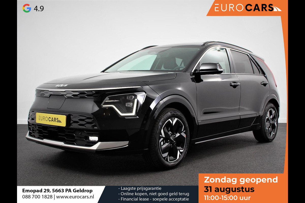 Kia Niro EV DynamicPlusLine 64.8 kWh Navigatie Half Leder Schuif-kantel dak Elektrisch bedienbare achterklep Camera Kia Niro EV DynamicPlusLine 64.8 kWh Navigatie Half Leder Schuif-kantel dak Elektrisch bedienbare achterklep Camera