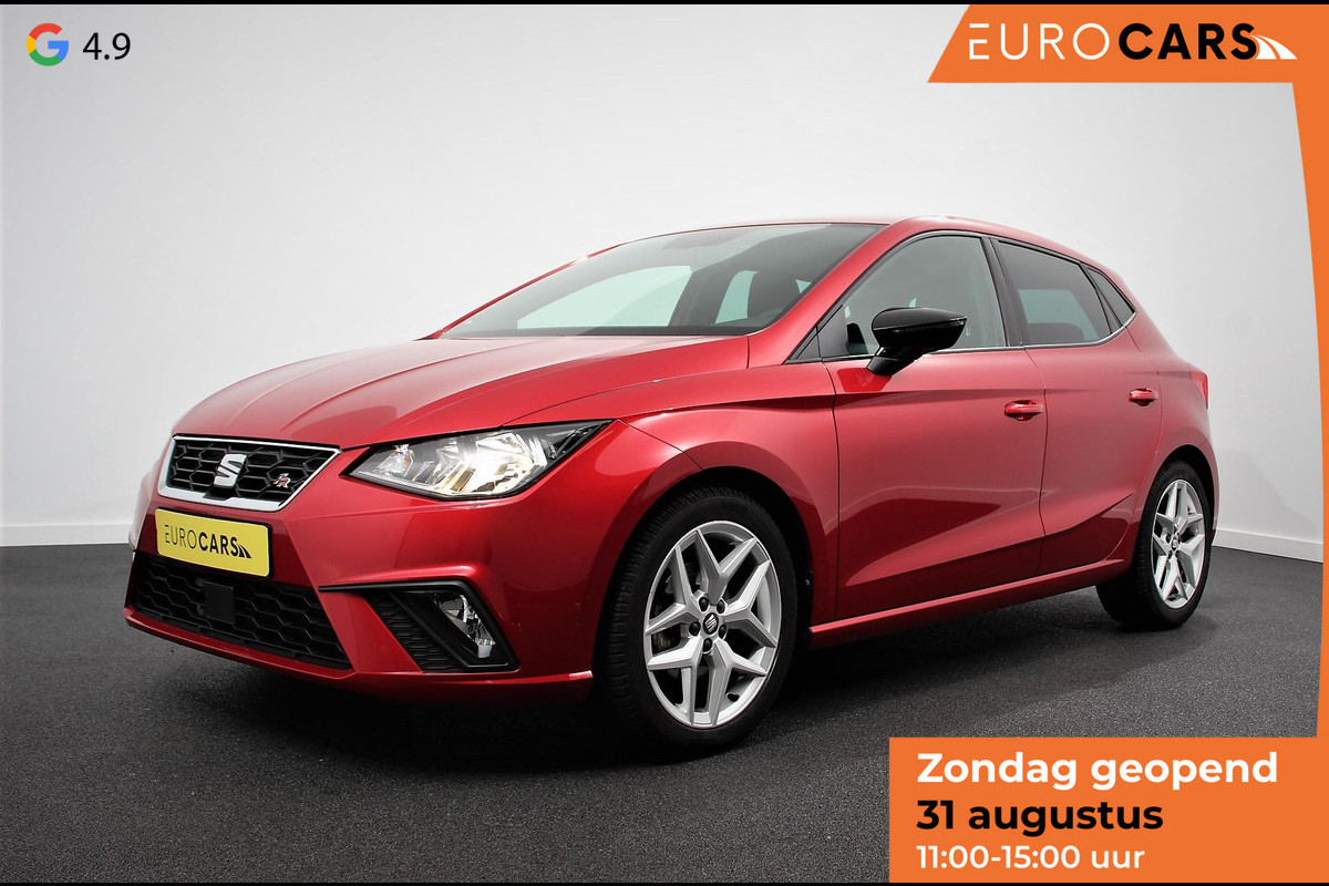 Seat Ibiza 1.0 TSI 116pk FR Climate Control Cruise Control Extra getint glas 17" Lichtmetalen Velgen Seat Ibiza 1.0 TSI 116pk FR Climate Control Cruise Control Extra getint glas 17" Lichtmetalen Velgen
