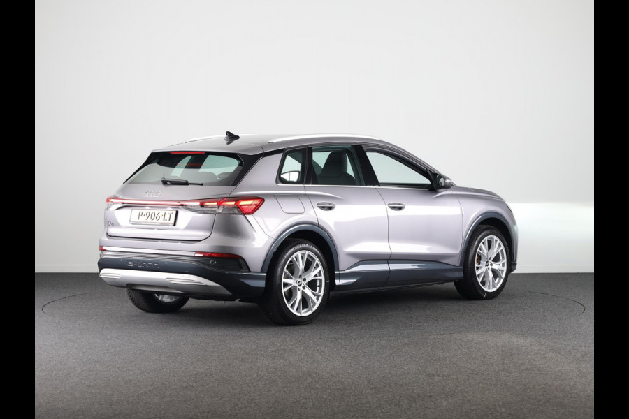 Audi Q4 e-tron 40 Advanced edition 77 kWh 204 pk | SoH 97% | Navigatie | Warmtepomp | Parkeersensoren achter | Autom. airco (3 zones) | Matrix LED koplampen | Lichtmetalen velgen 20" |