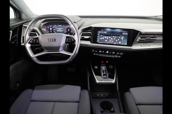 Audi Q4 e-tron 40 Advanced edition 77 kWh 204 pk | SoH 97% | Navigatie | Warmtepomp | Parkeersensoren achter | Autom. airco (3 zones) | Matrix LED koplampen | Lichtmetalen velgen 20" |