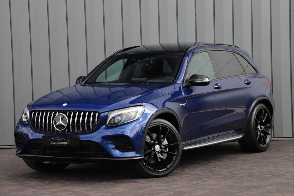Mercedes-Benz GLC 43 AMG 4-Matic Aut9 | 367PK | Pano | Head-up | Keyles-go | Sfeerverlichting | Carbon | Burmester | Memory | Distronic+ | Stoelko Mercedes-Benz GLC 43 AMG 4-Matic Aut9 | 367PK | Pano | Head-up | Keyles-go | Sfeerverlichting | Carbon | Burmester | Memory | Distronic+ | Stoelko