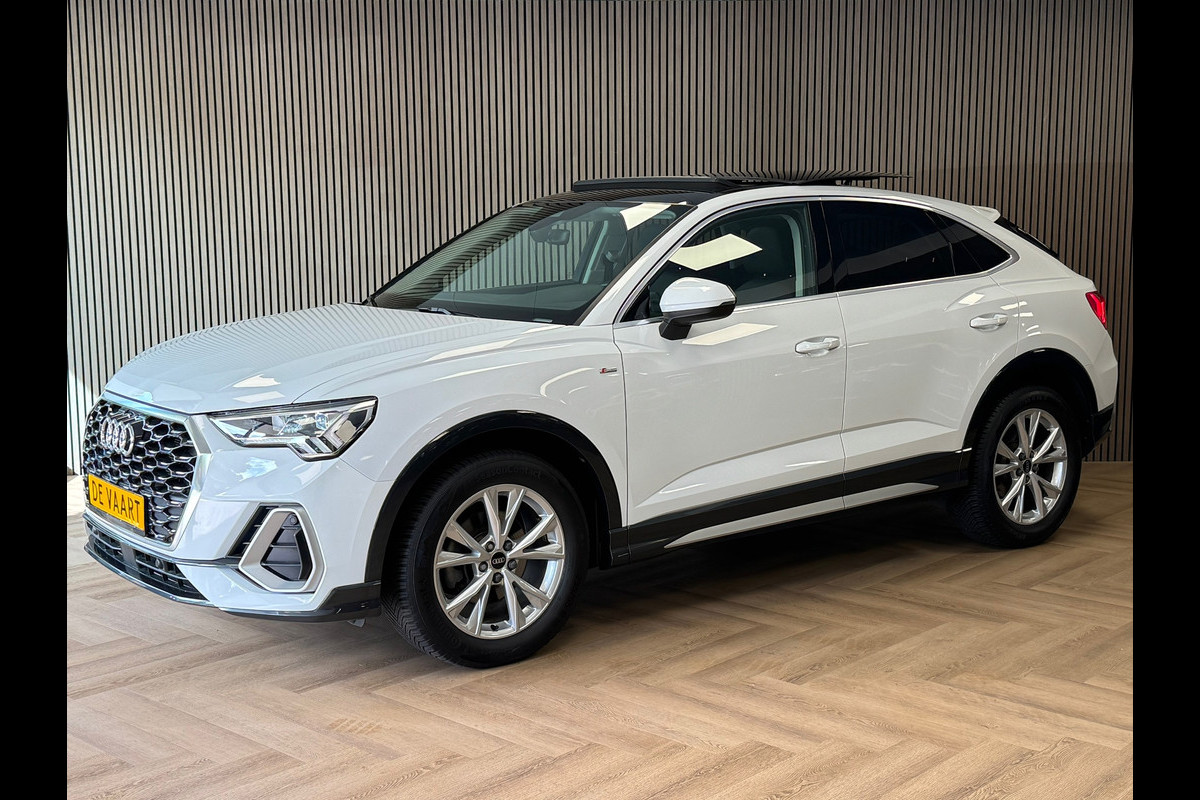 Audi Q3 Sportback 35 TFSI S Edition Competition PANO PARKEERSENOREN CRUISE CONTROL DIGITAL DASH STOELVERWARMING APPLE CARPLAY