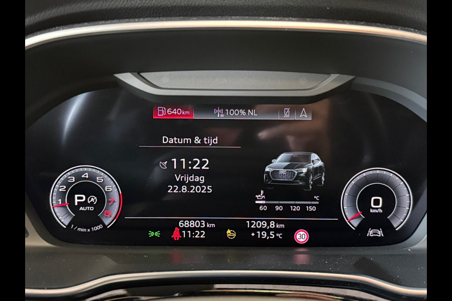 Audi Q3 Sportback 35 TFSI S Edition Competition PANO PARKEERSENOREN CRUISE CONTROL DIGITAL DASH STOELVERWARMING APPLE CARPLAY