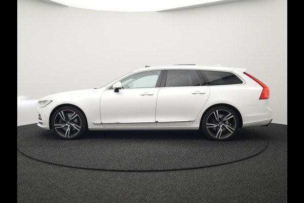 Volvo V90 T5 Inscription 255pk Automaat | Panodak | Trekhaak af Fabriek | Adaptive Cruise | Luxe Lederen Comfortzetels Massage & Memory |  Head Up | Bowers & Wilkins | 360 Camera | BLIS | 20"L.M |