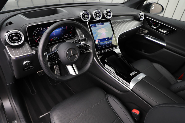 Mercedes-Benz GLC 400e AMG 4-Matic | 381PK | Massage | Head-up | Keyles-go | Sfeerverlichting | Burmester | Digital-light | Distronic+ | Stuurwiel