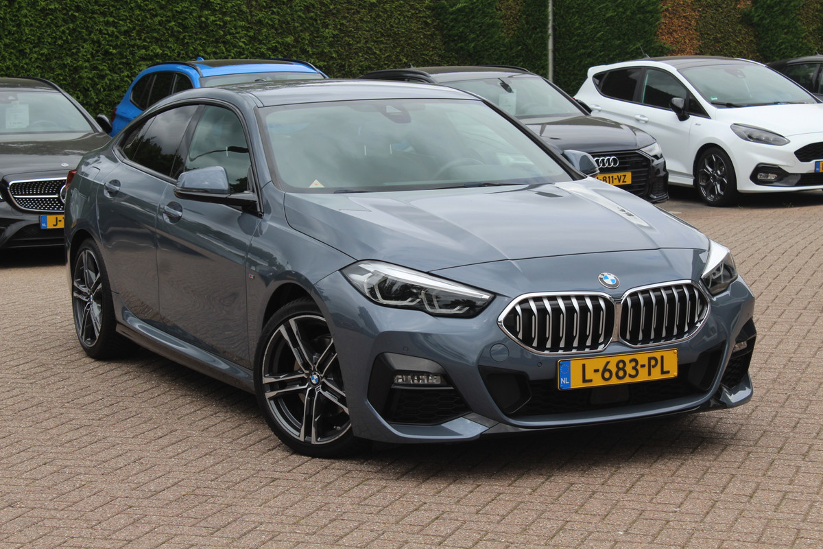 BMW 2 Serie Gran Coupé 218i High Executive Ed. M Sport / Camera / Leder / Navigatie / 18'' / ACC / DAB / Virtual Cockpit / Stoelverwarming / Cruise Control