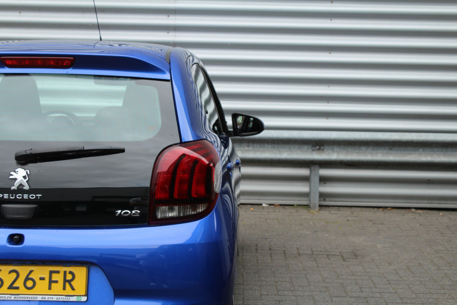 Peugeot 108 1.0 e-VTi 73pk Active 5 Deurs NL-Auto NAP BTW Airco CPV El. Ramen LED