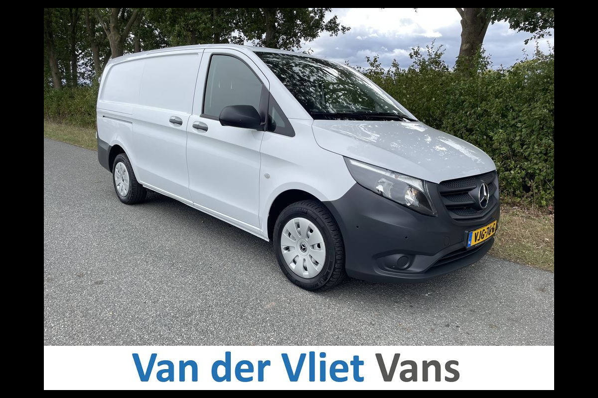 Mercedes-Benz Vito 116 CDI 164pk E6 Lang BPM Vrij! Lease €352 p/m, Airco, Navi+Camera, Trekhaak, PDC V+A, Bedrijfsinrichting, Onderhoudshistorie aanwezig Mercedes-Benz Vito 116 CDI 164pk E6 Lang BPM Vrij! Lease €352 p/m, Airco, Navi+Camera, Trekhaak, PDC V+A, Bedrijfsinrichting, Onderhoudshistorie aanwezig